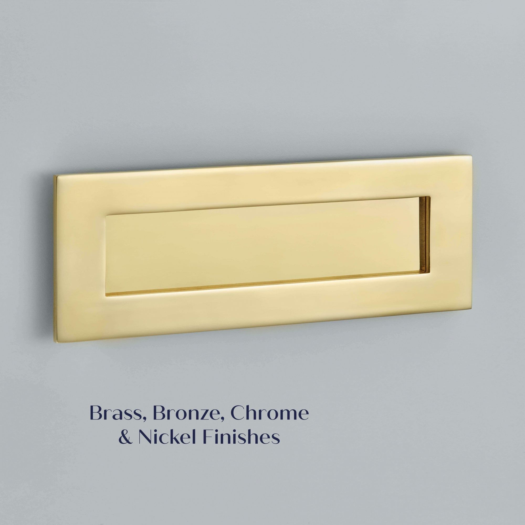 Plain Letter Plates