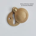 Cast Covered Escutcheon
