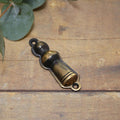 Aged Brass Lady Escutcheon