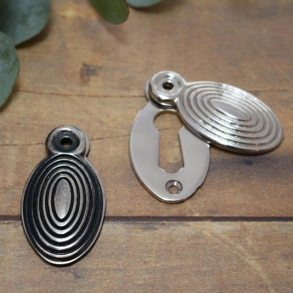 Nickel Beehive Escutcheon