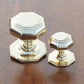Brass Octagonal Centre Pull