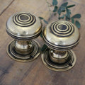 Large Brass Bloxwich Door Knobs