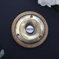 Aged Brass Foley Bell Push