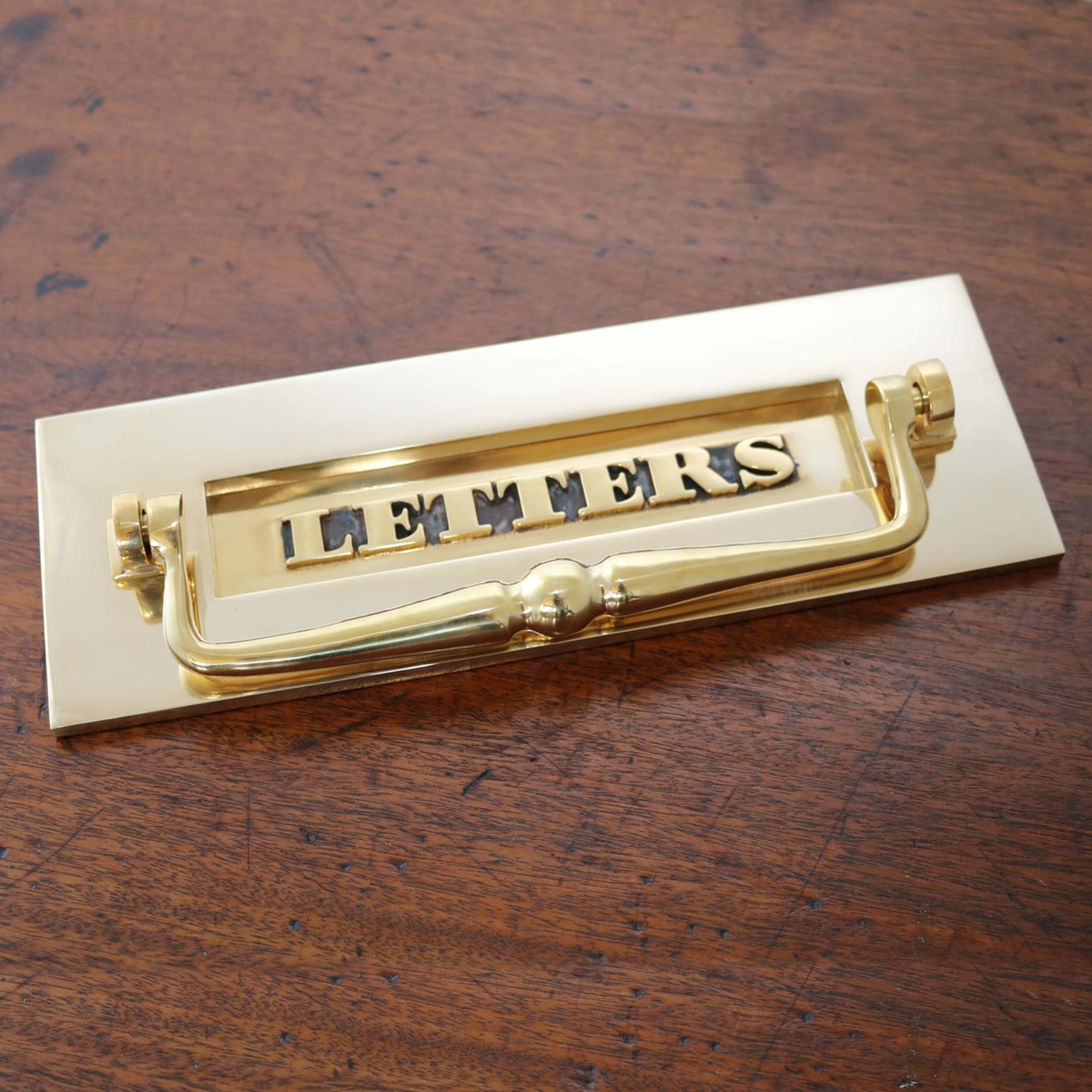 Classic Brass Letter Plate