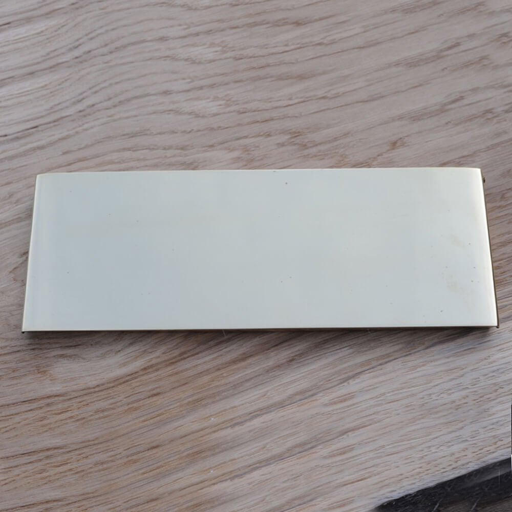Classic Brass Letter Plate