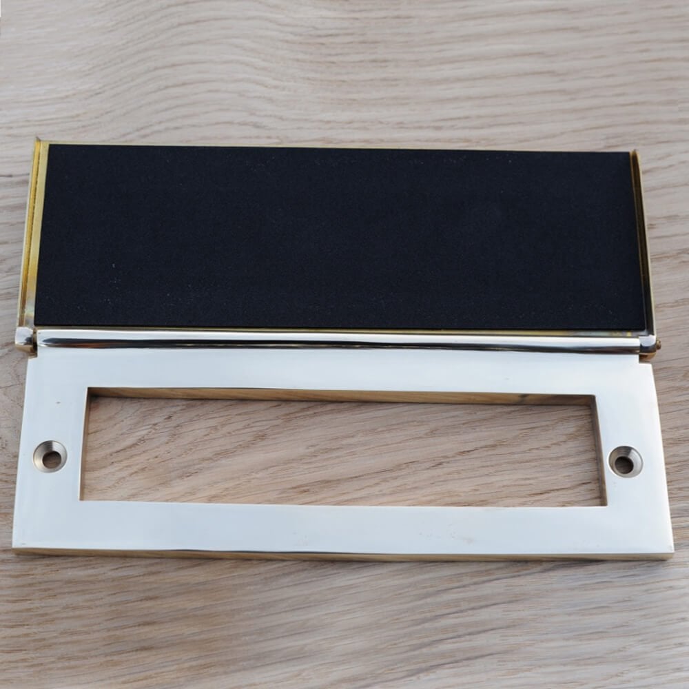 Classic Brass Letter Plate