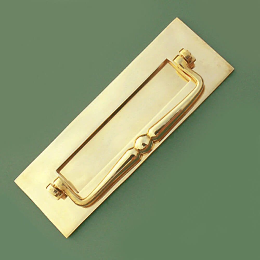 Traditional Brass Letter Plate