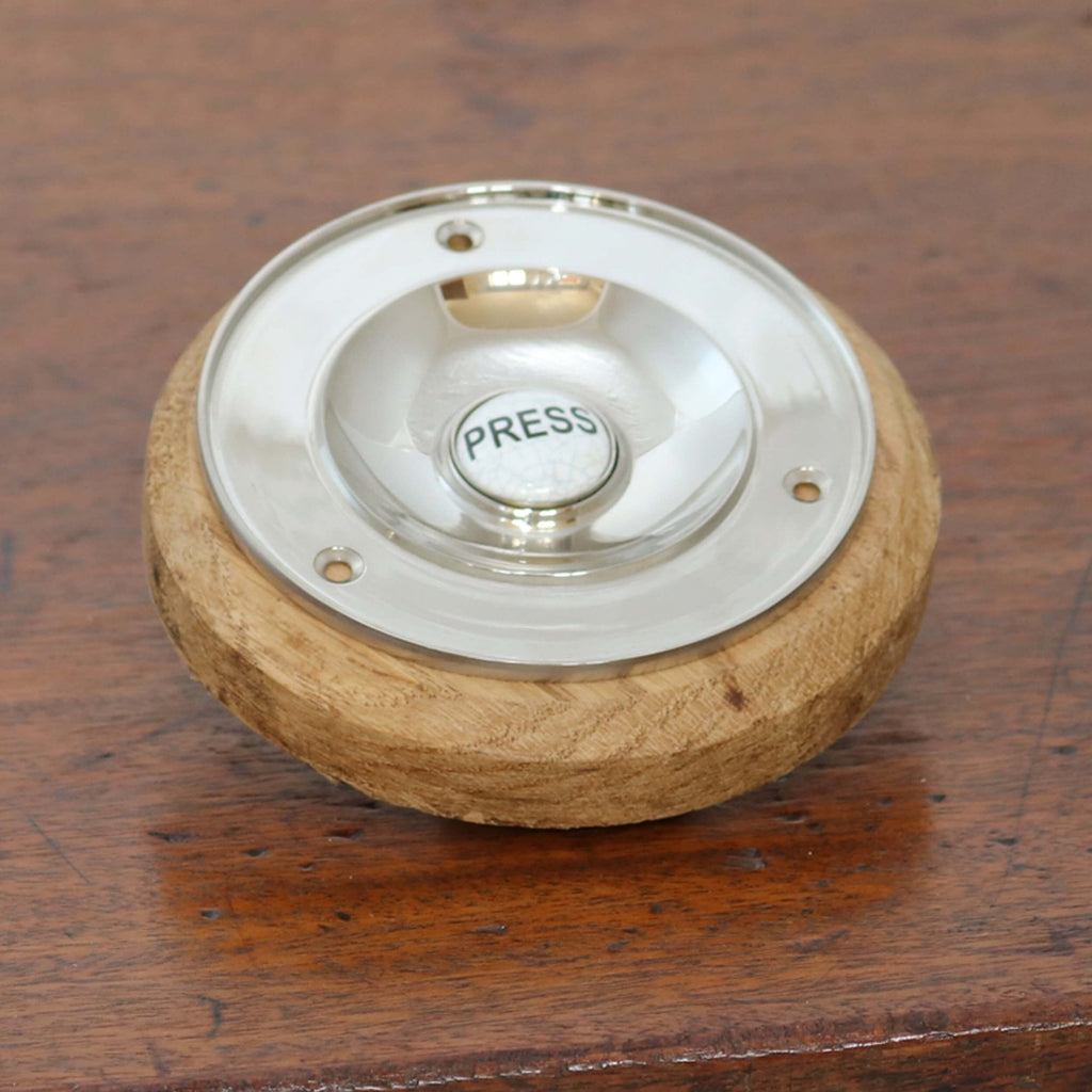 Polished Nickel Foley Bell Push