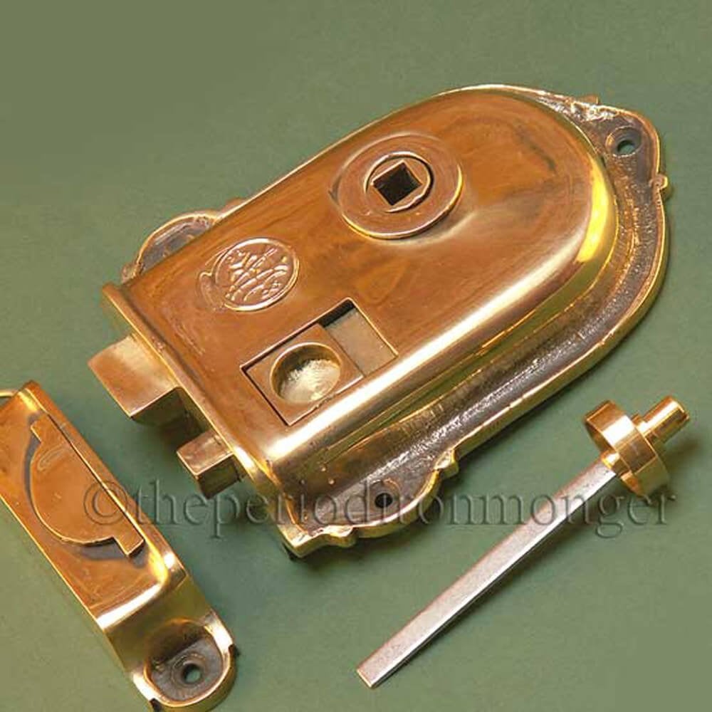Cromwell Brass Rim Latch