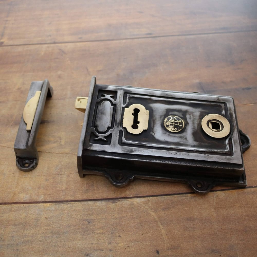 Davenport Cast Iron Rim Lock
