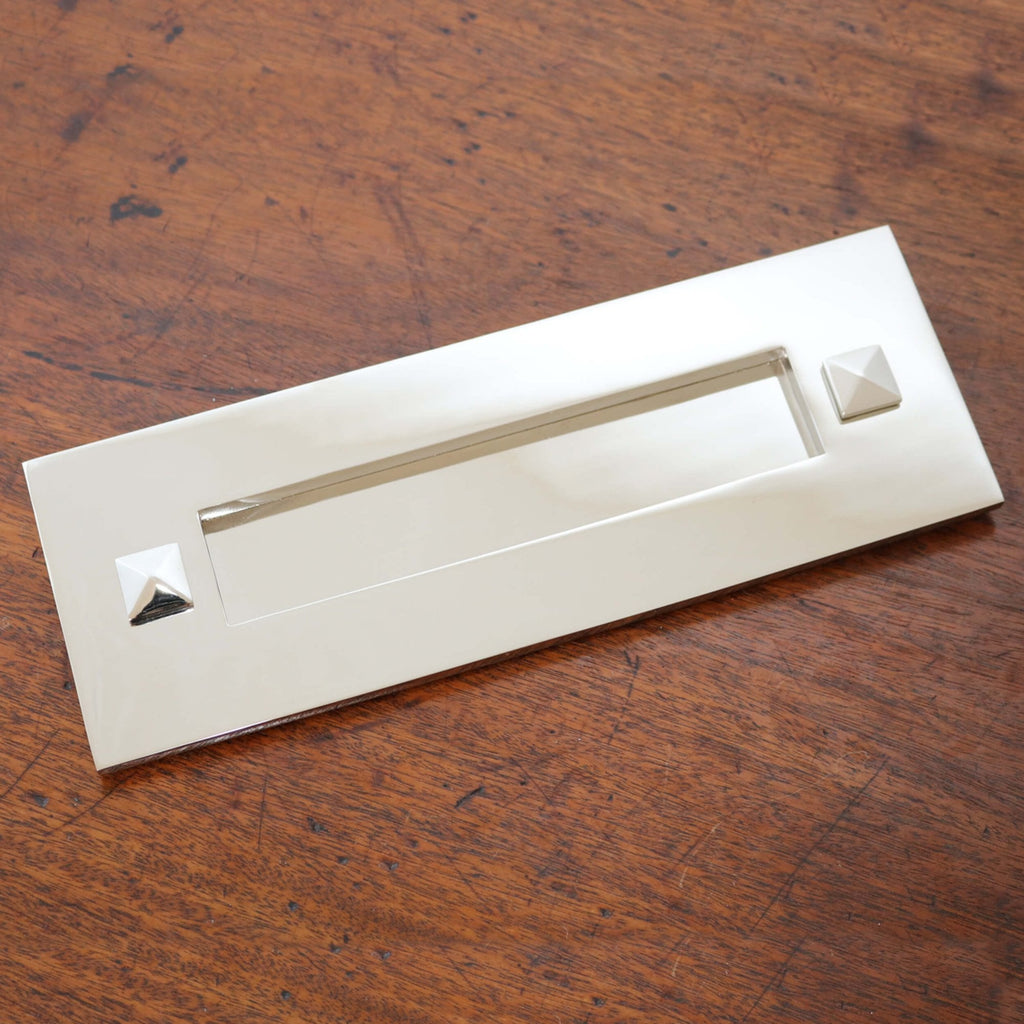 Traditional Nickel Letter Plate
