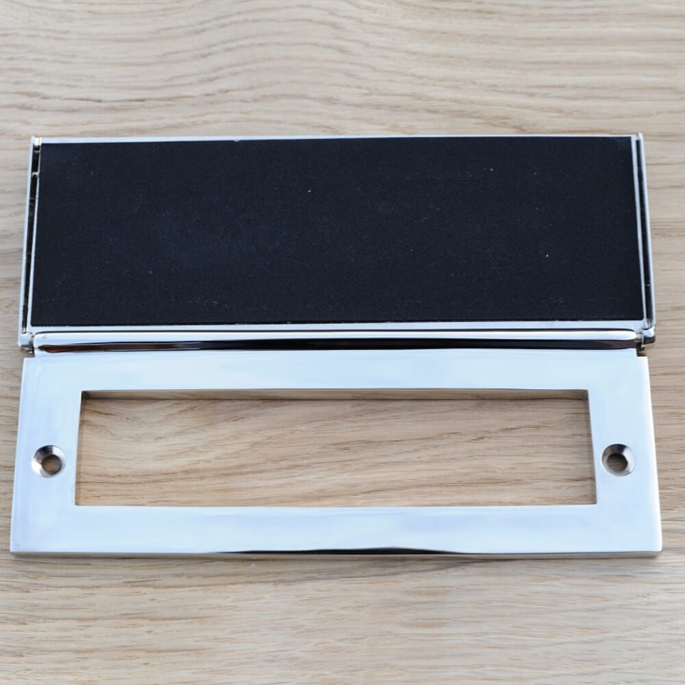Traditional Nickel Letter Plate