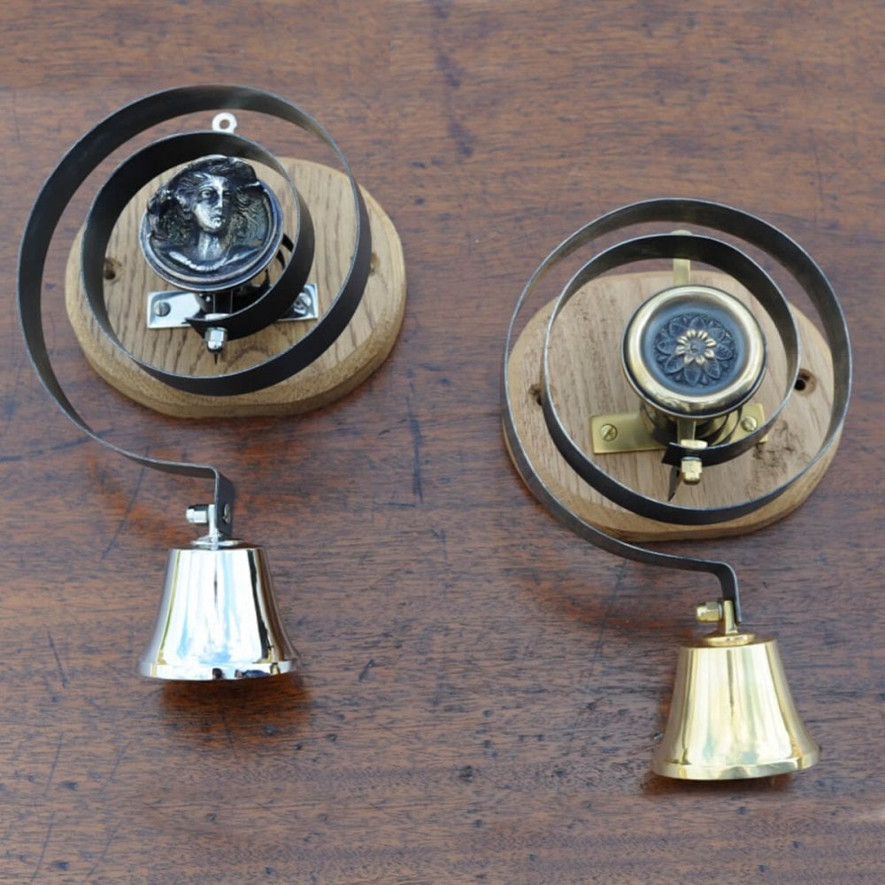 Internal Butlers Bell - Brass or Nickel