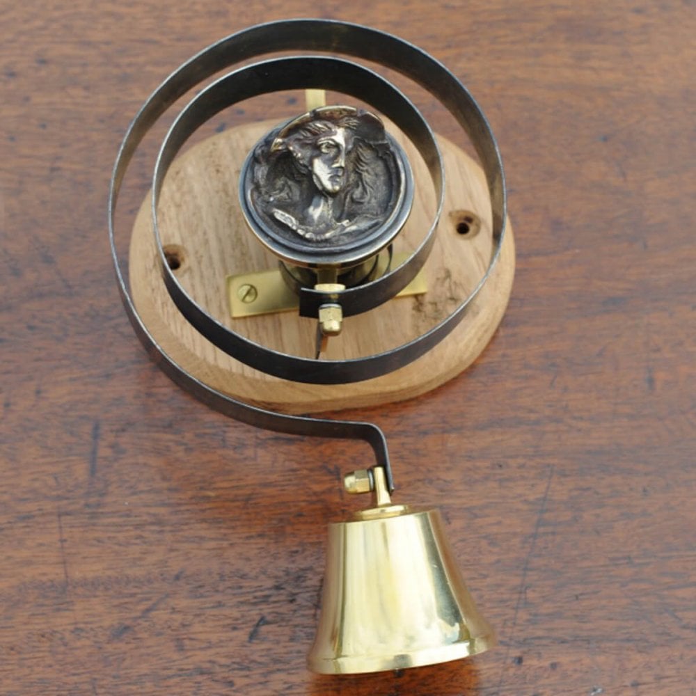 Internal Butlers Bell - Brass or Nickel