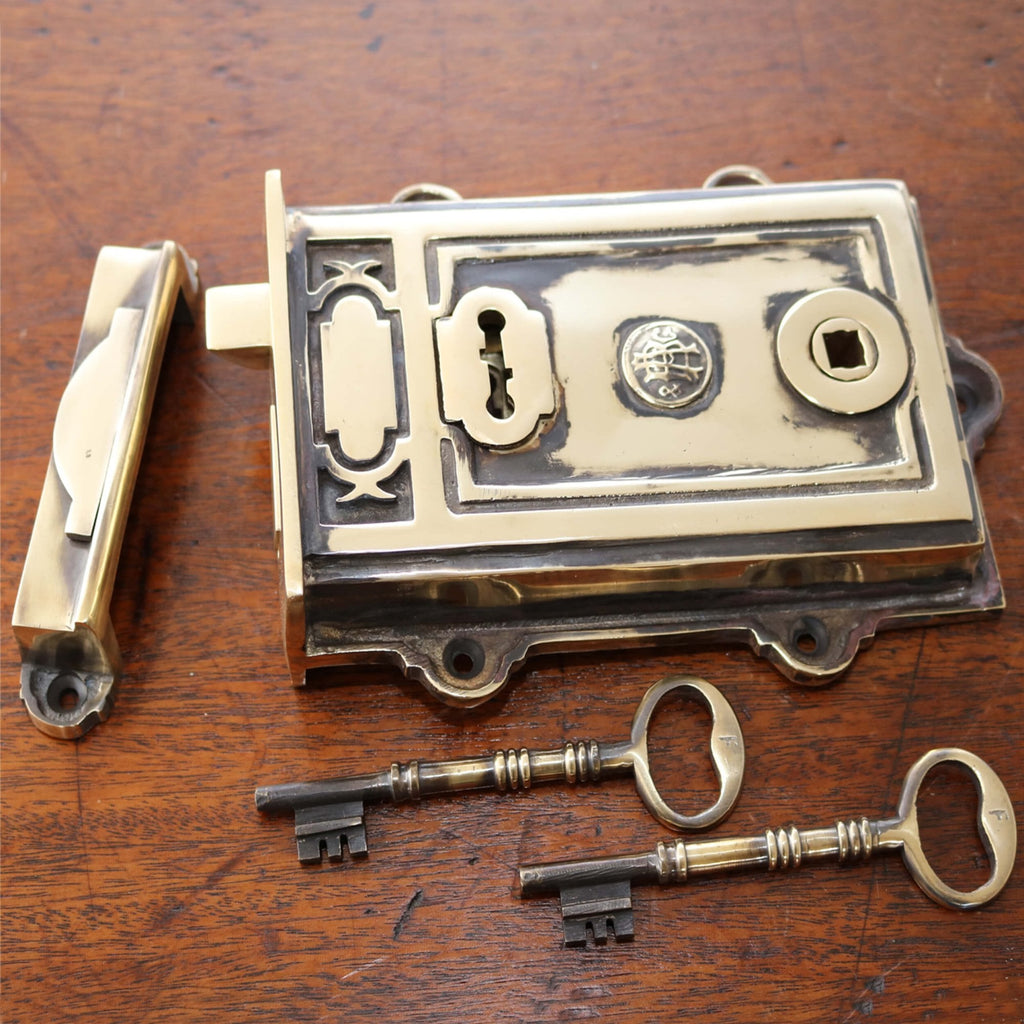 Davenport Solid Brass Rim Lock