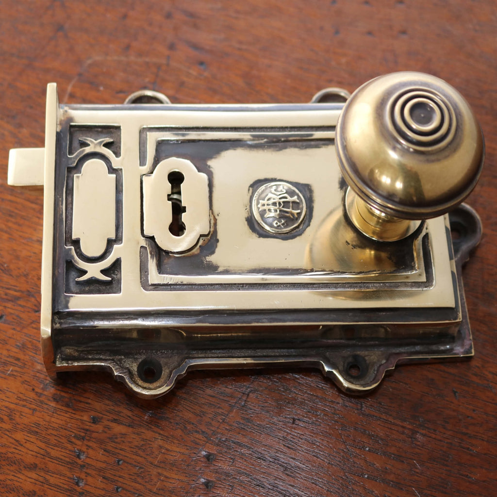Davenport Solid Brass Rim Lock