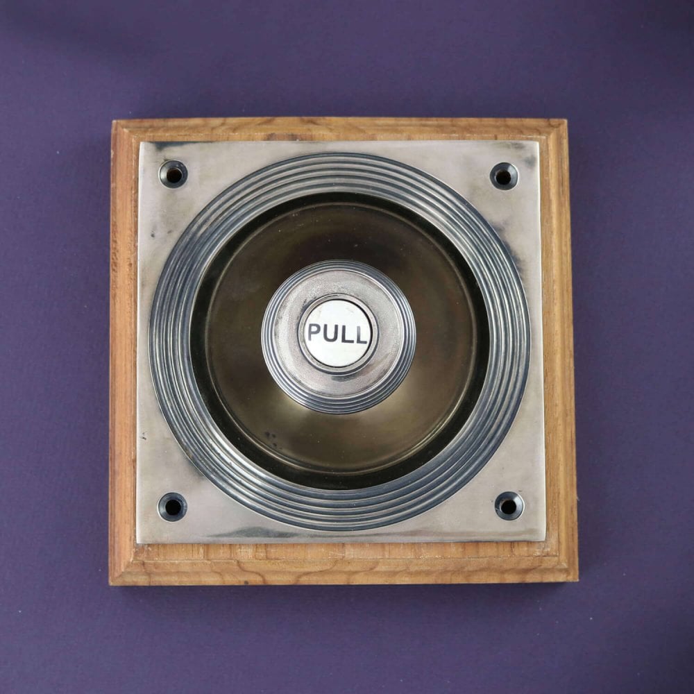 Claverley Bell Pull - Brass or Nickel
