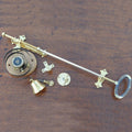 Winchester Brass Bell Pull and Internal Butlers Bell