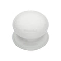 White Crackle Porcelain Cabinet Knob
