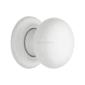 Plain White Porcelain Door Knob