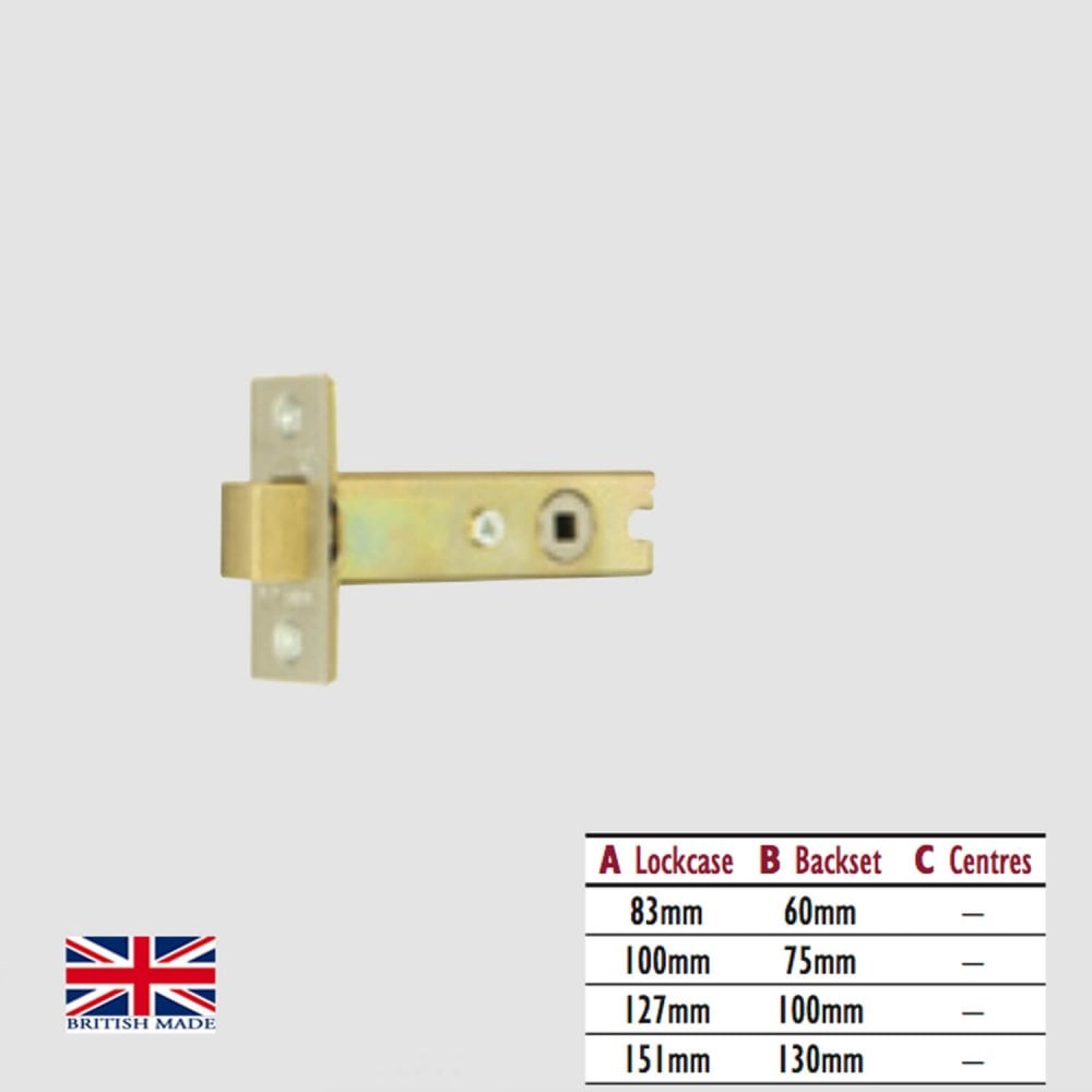 Tubular Mortice Privacy Deadbolt (UK)