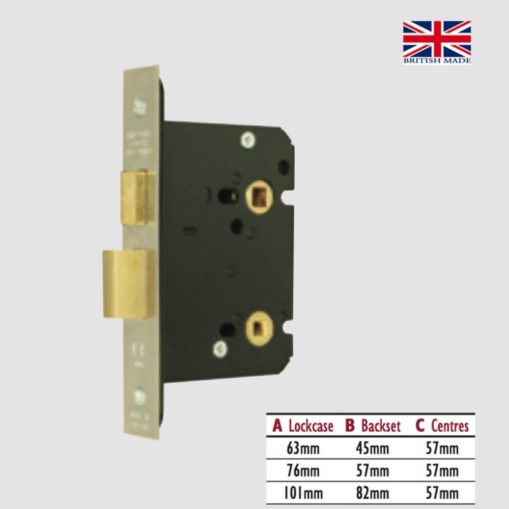 Bathroom Mortice Sashlock (UK)