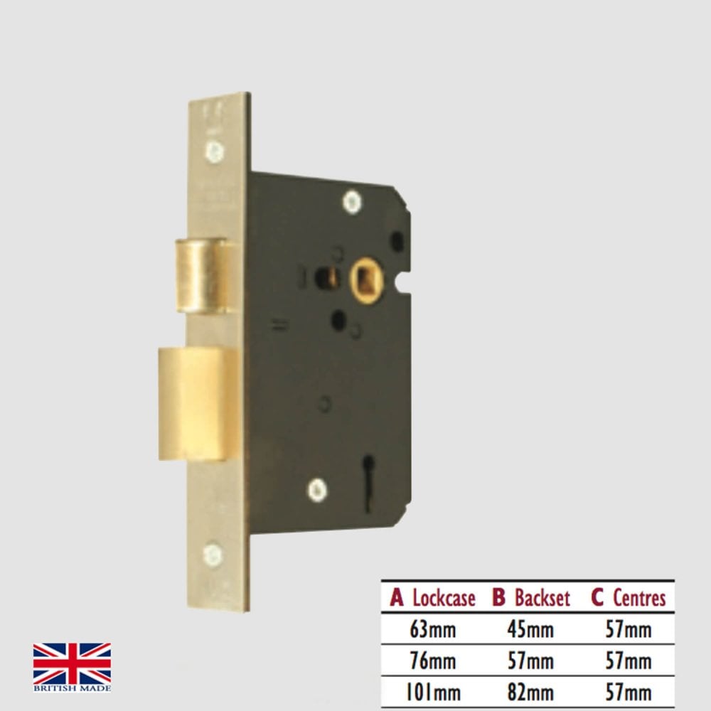 3 Lever Mortice Sashlock (UK)