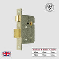 5 Lever Mortice Sashlock - UK British Standard