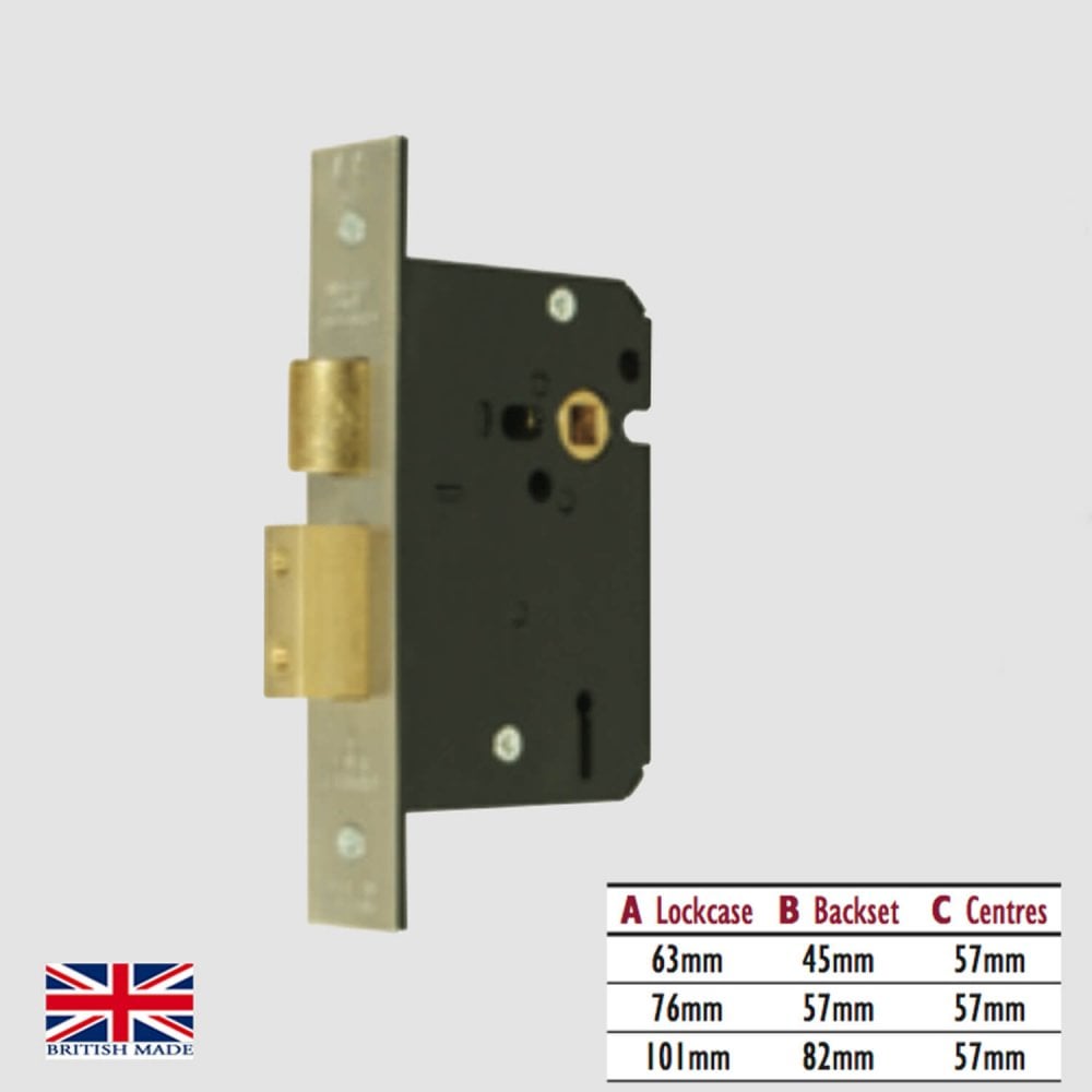 5 Lever Sashlock (UK) - 101mm