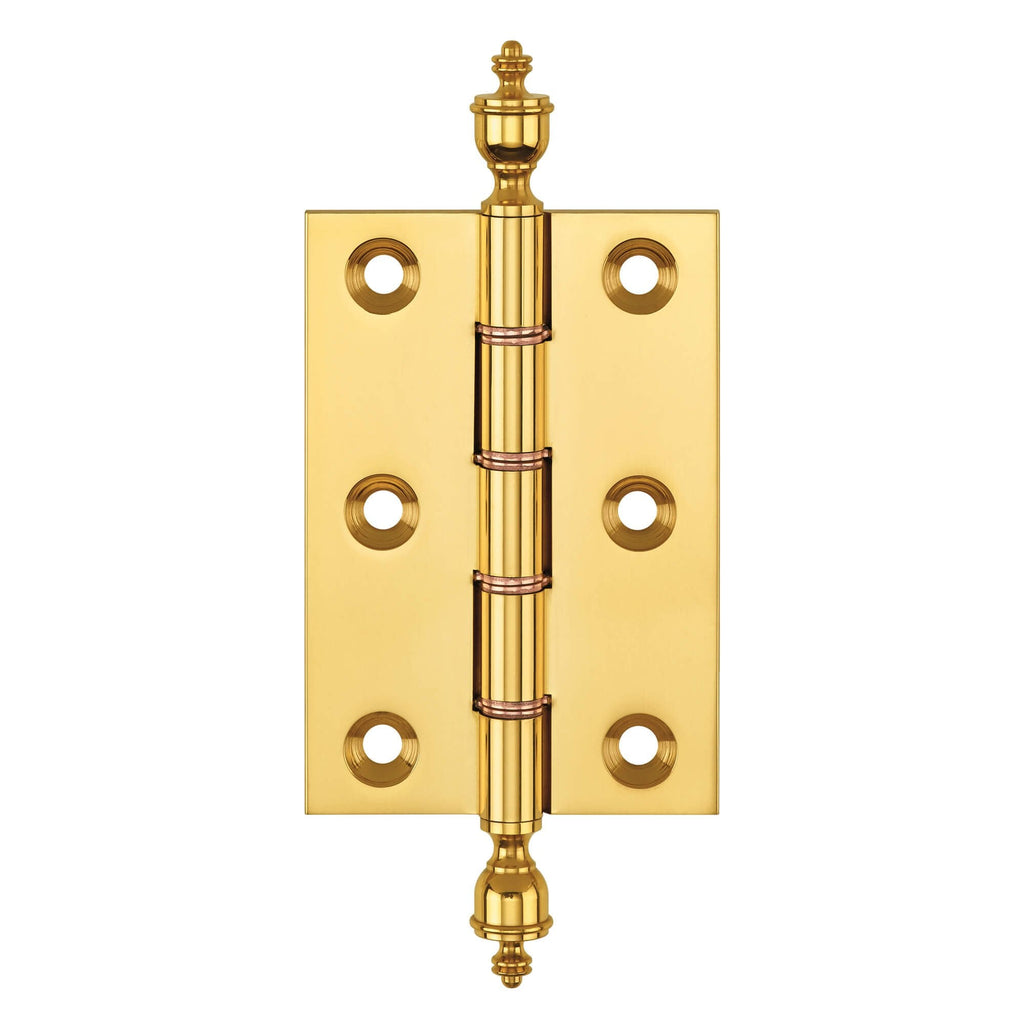 Simonswerk Finial Washered DPB Brass Butt Hinge