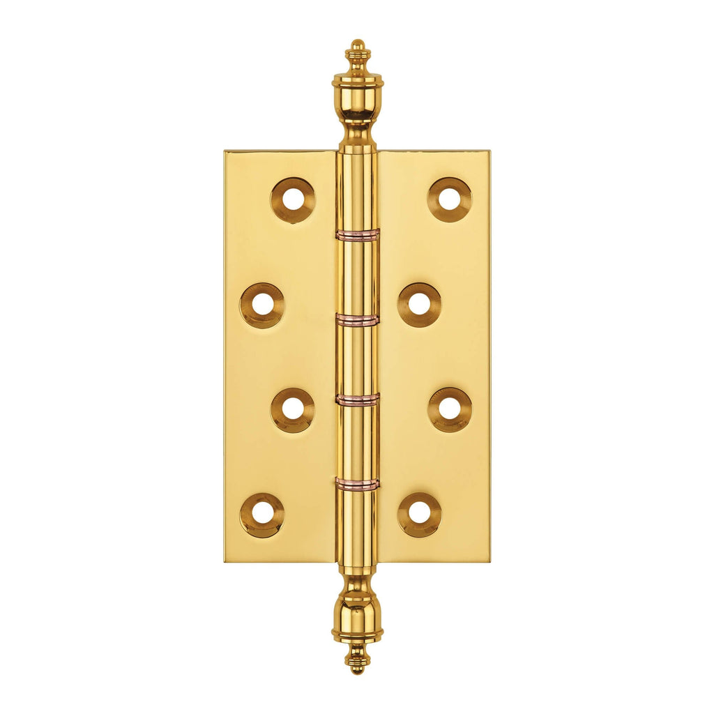 Simonswerk Finial Washered DPB Brass Butt Hinge