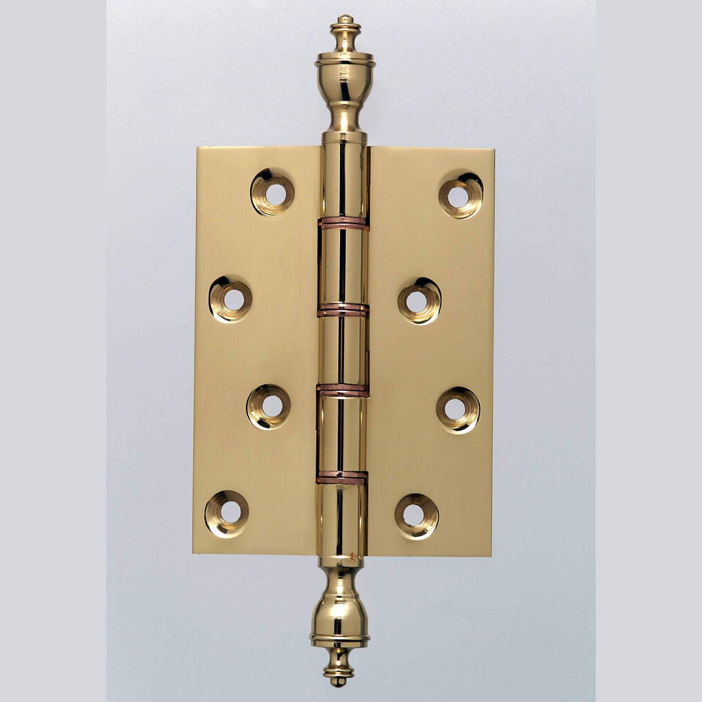 Simonswerk Finial Washered DPB Brass Butt Hinge