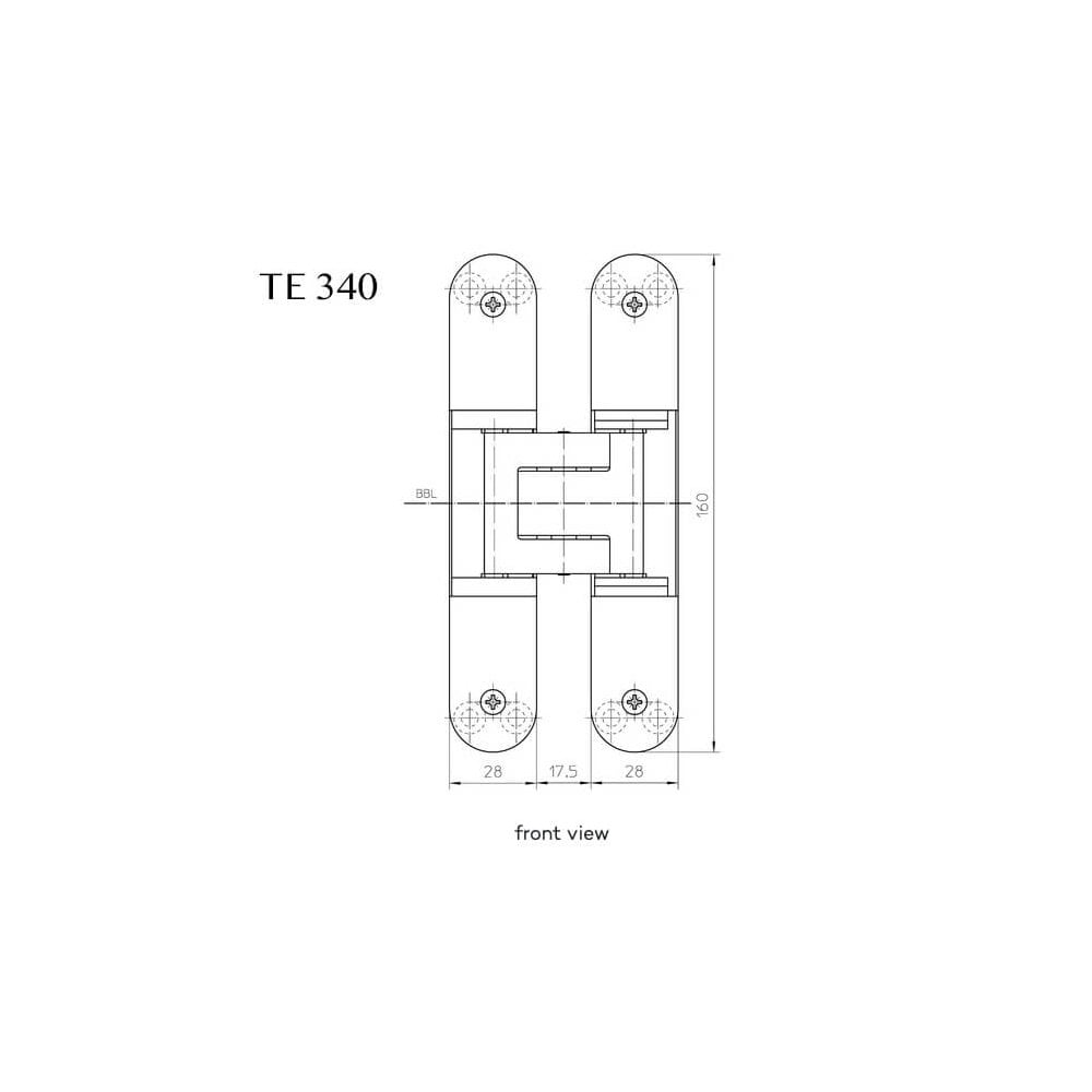 Simonswerk Tectus Concealed Hinge