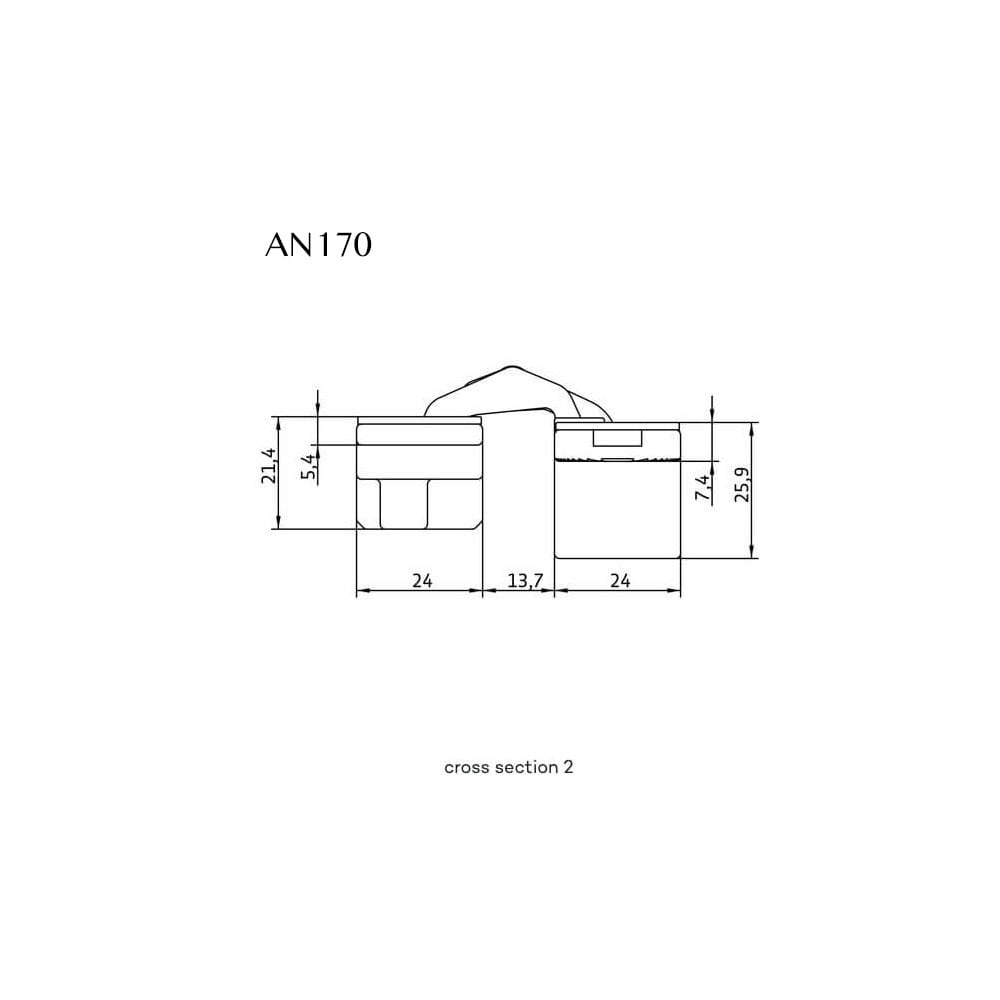 Simonswerk Anselmi Concealed Hinge