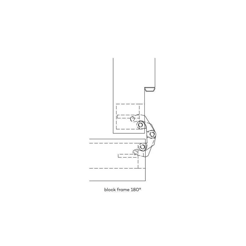 Simonswerk Anselmi Self Closing Hinge