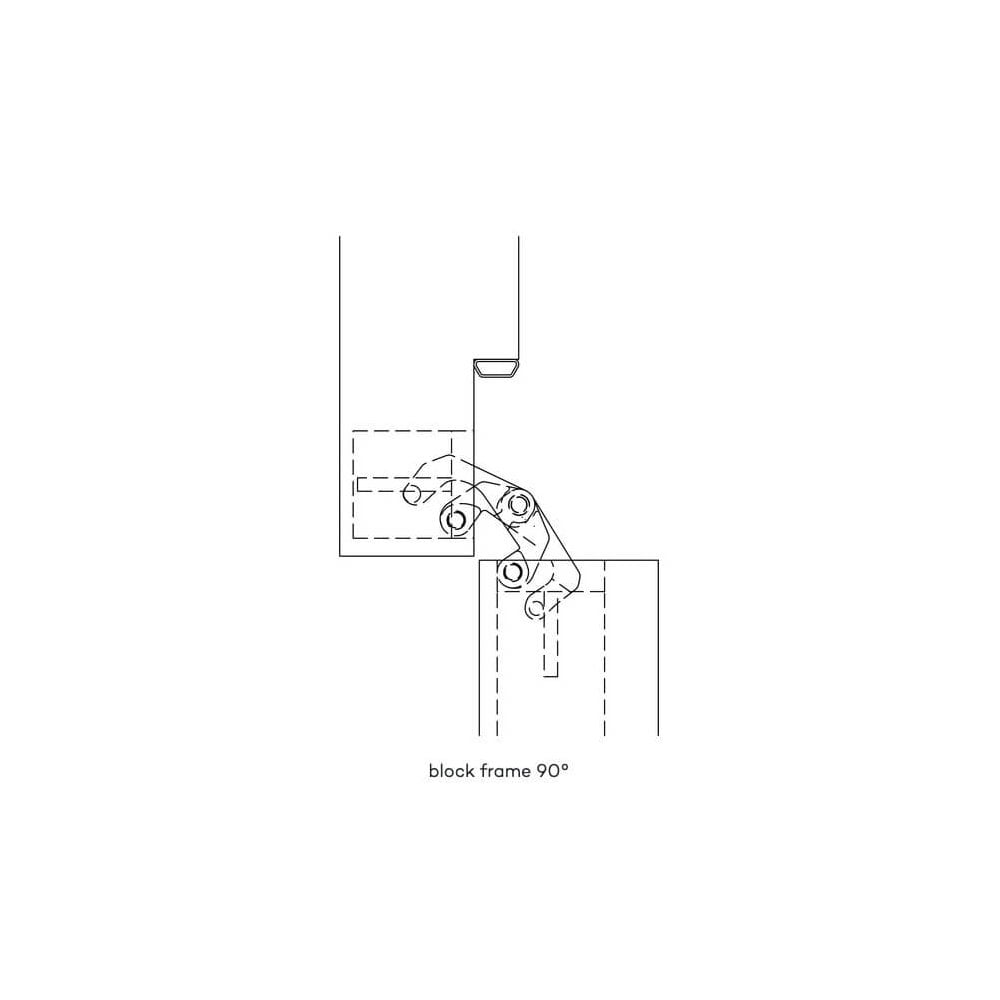Simonswerk Anselmi Self Closing Hinge