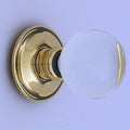 Clear Balloon Handmade Glass Door Knobs