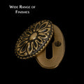 Adam Oval Covered Escutcheon