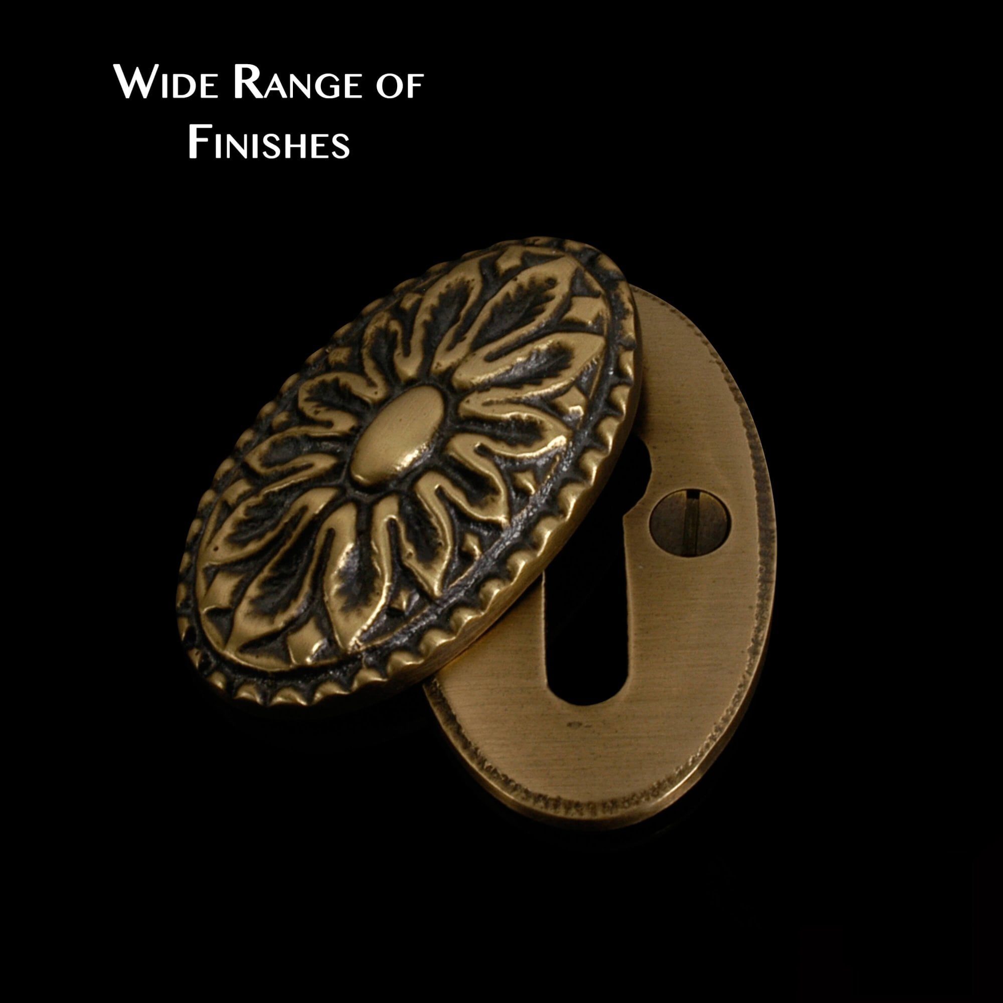 Adam Oval Covered Escutcheon
