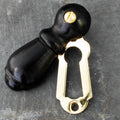 Ebonised Wheatsheaf Escutcheon