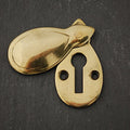 Brass Art Nouveau Escutcheon