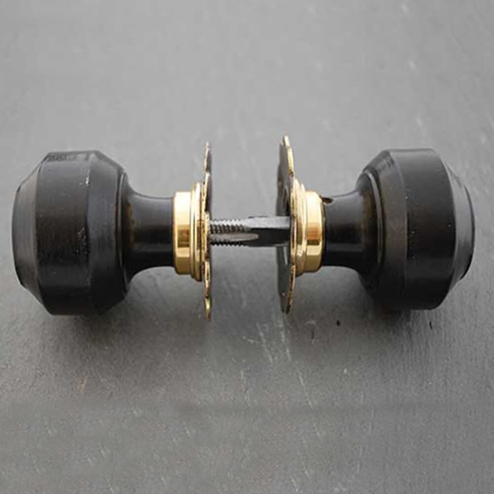 Savoy Ebonised Door Knobs