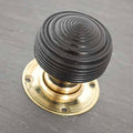 Edwardian Ebonised Door Knobs