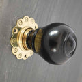 Tulip Ebonised Door Knobs