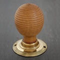 Oak Narrow Beehive Door Knobs