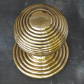 Brass Beehive Centre Door Pull