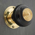 Villa Ebonised Door Knobs