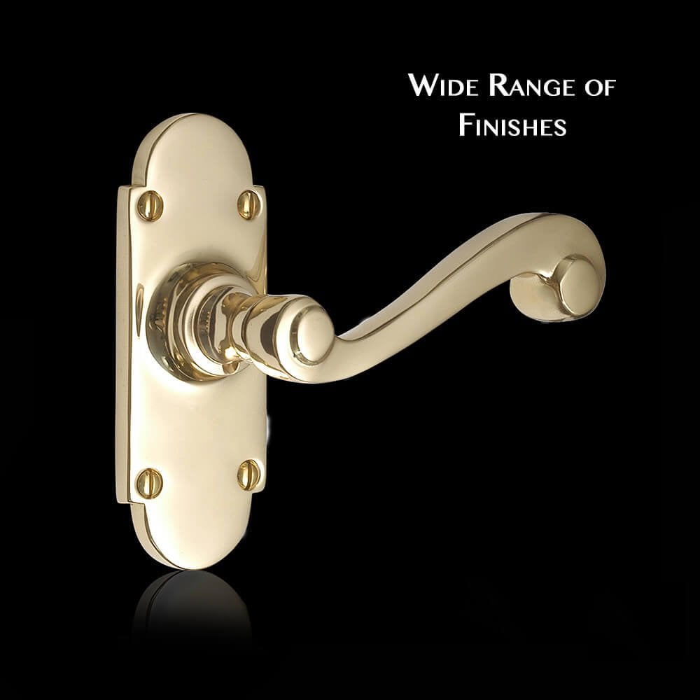 Constable Elegance Lever on Small Latch Backplate