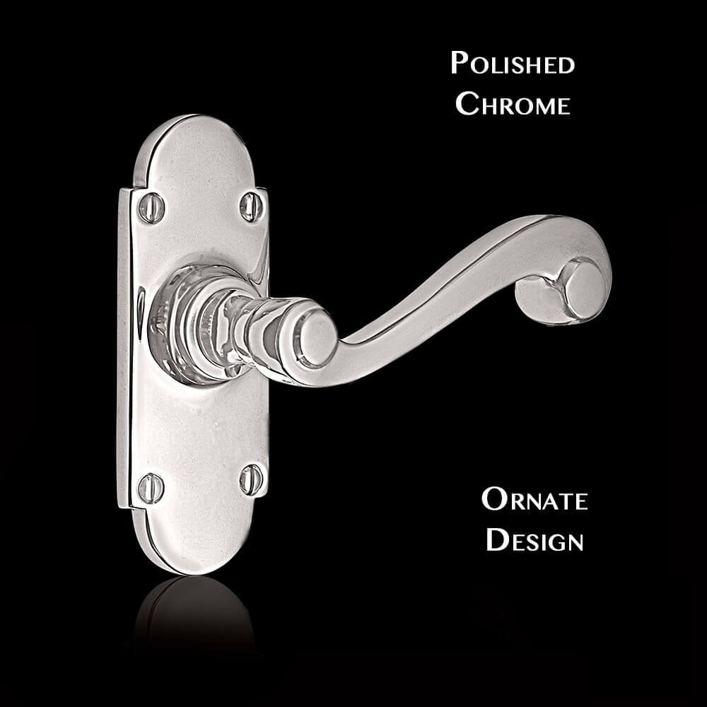Constable Elegance Lever on Small Latch Backplate