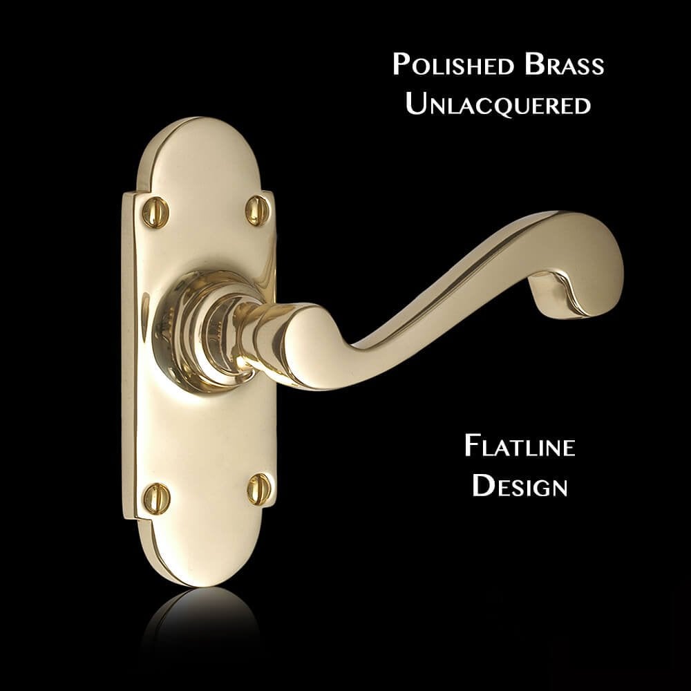 Constable Elegance Lever on Small Latch Backplate